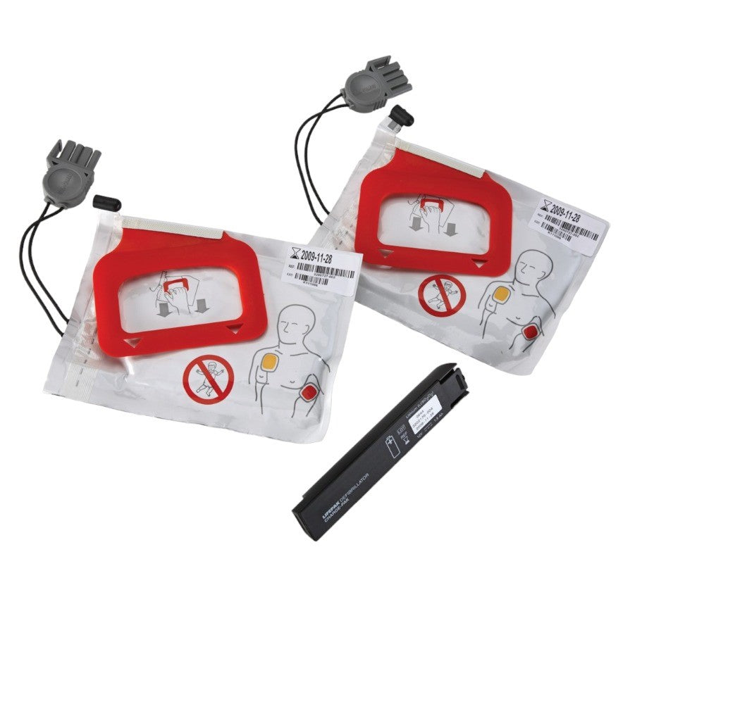 LifePak CR Plus & Express, Kit Électrodes (2) & Chargeur Batterie