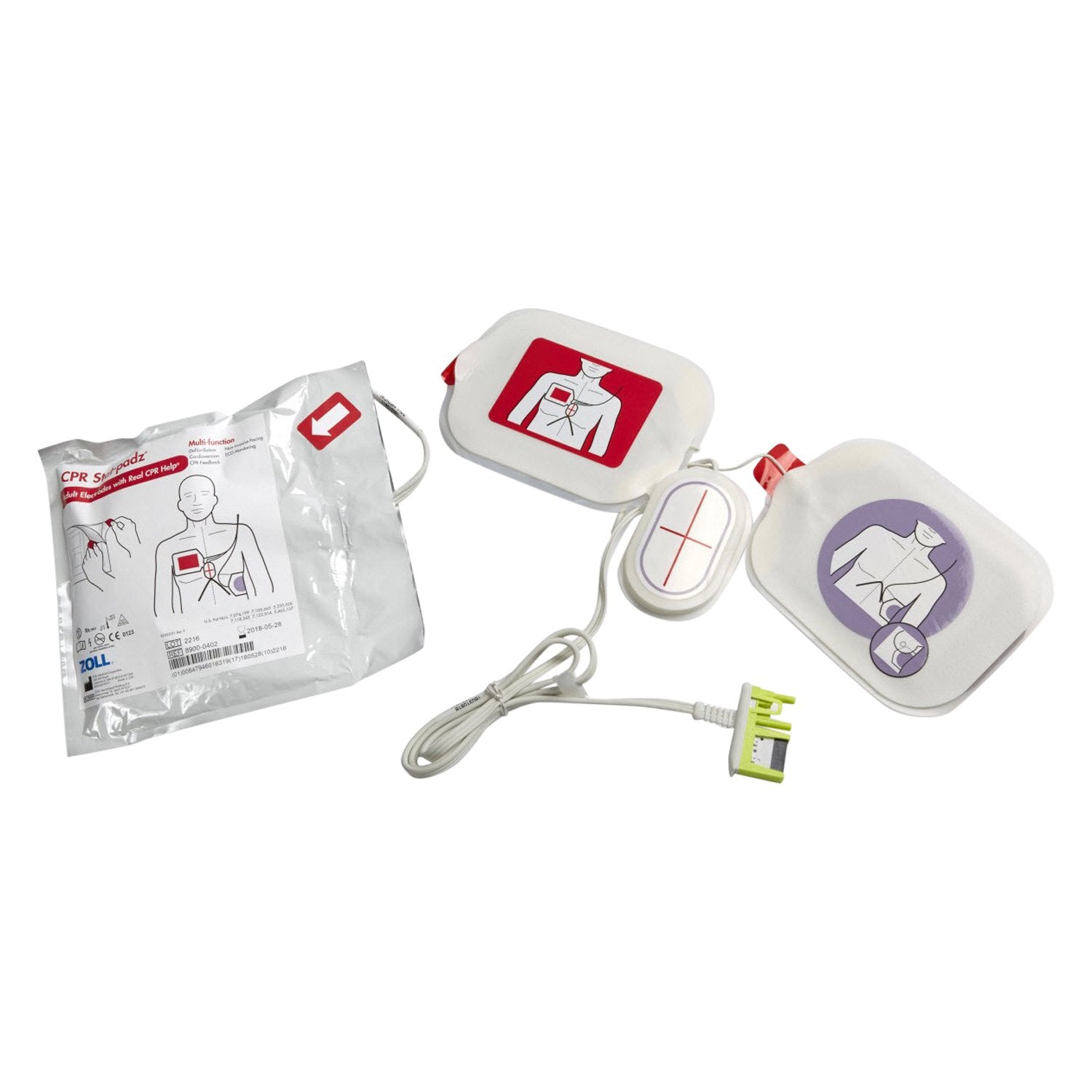 ZOLL, Électrodes CPR Stat-Padz, adulte