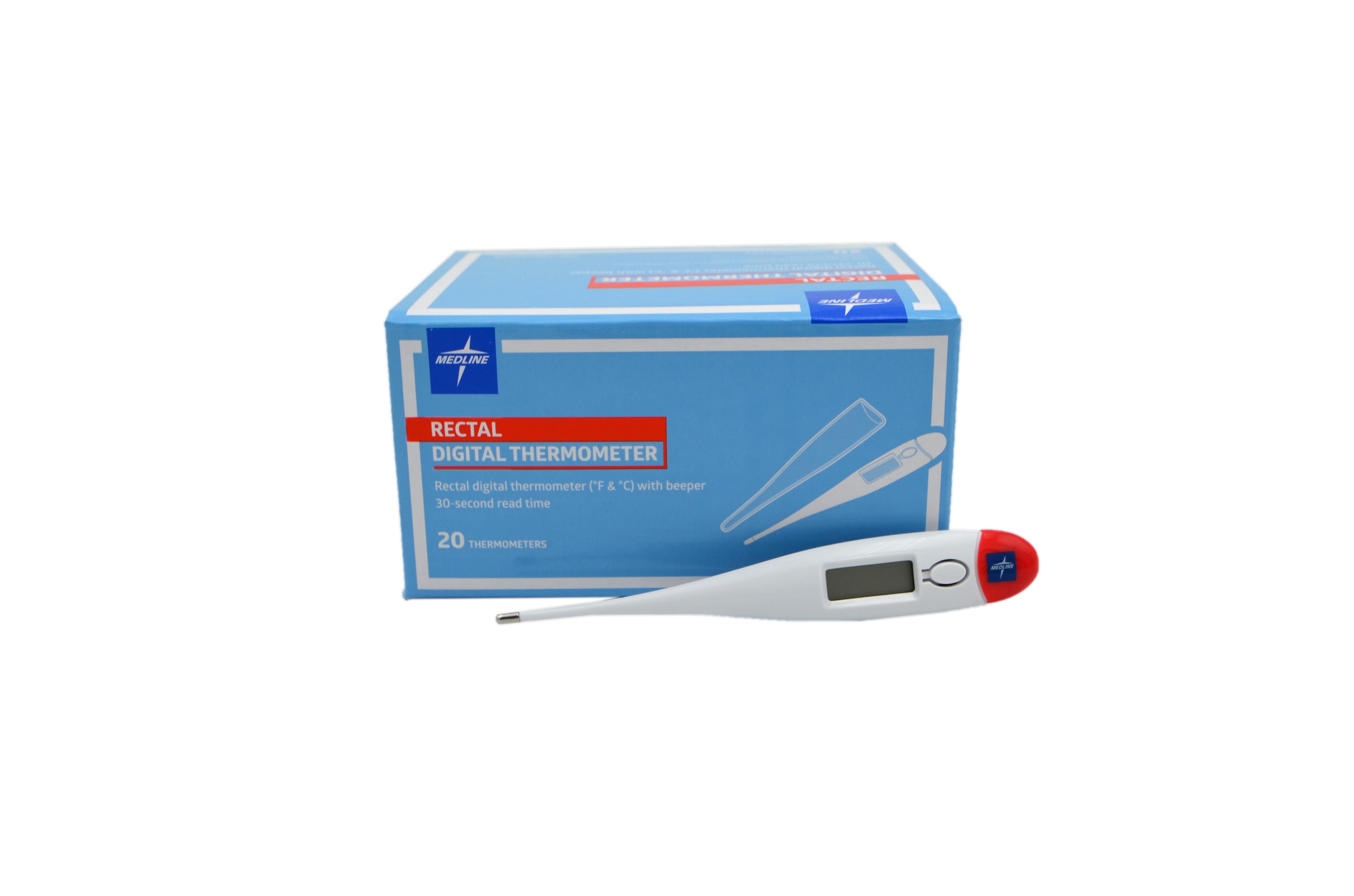 Thermomètre Digital Numérique Rectal Aisselle Axillaire Buccal LCD
