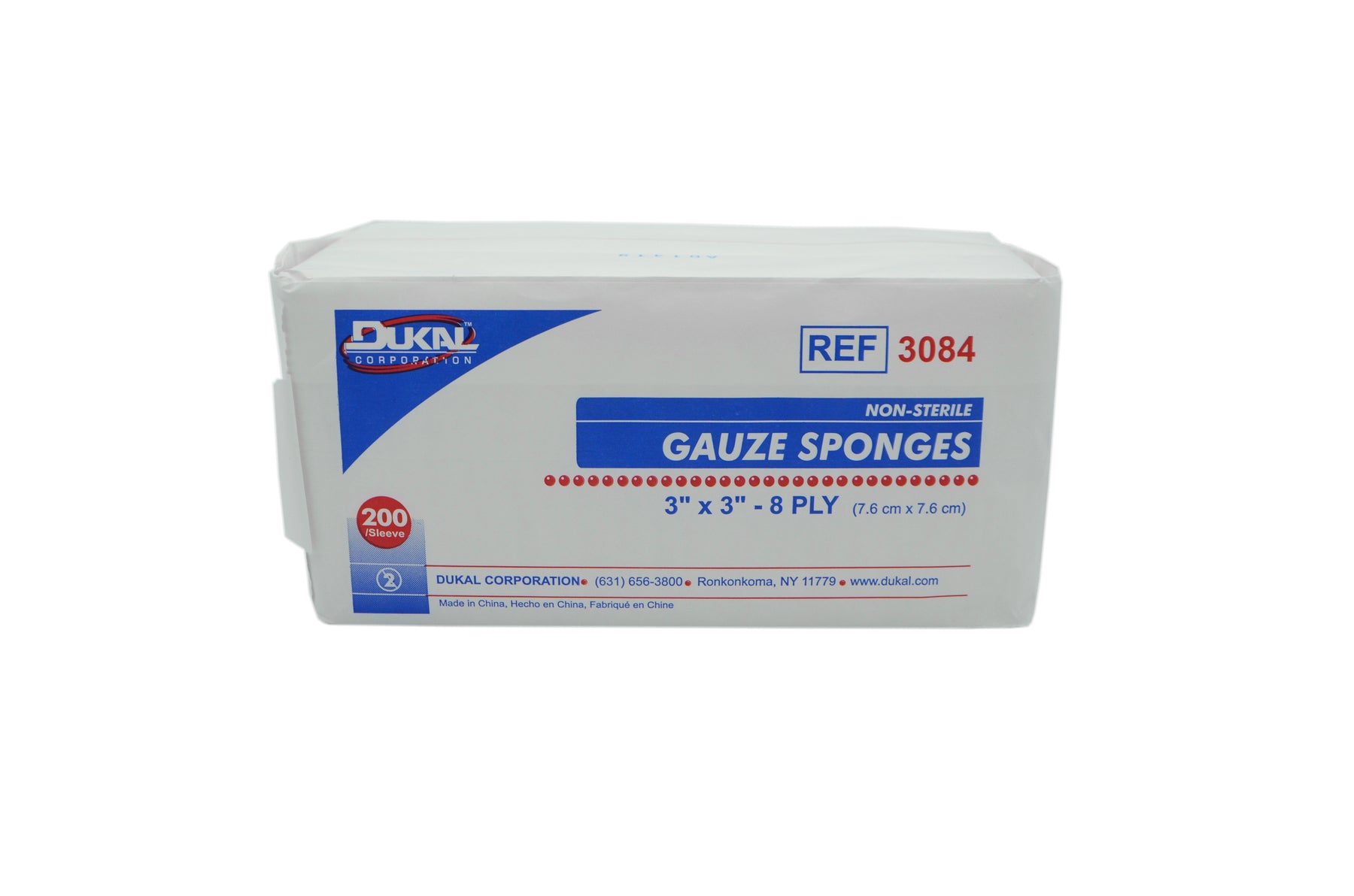 Compresse de gaze non-stérile (3'' x 3") (paquet / 200)