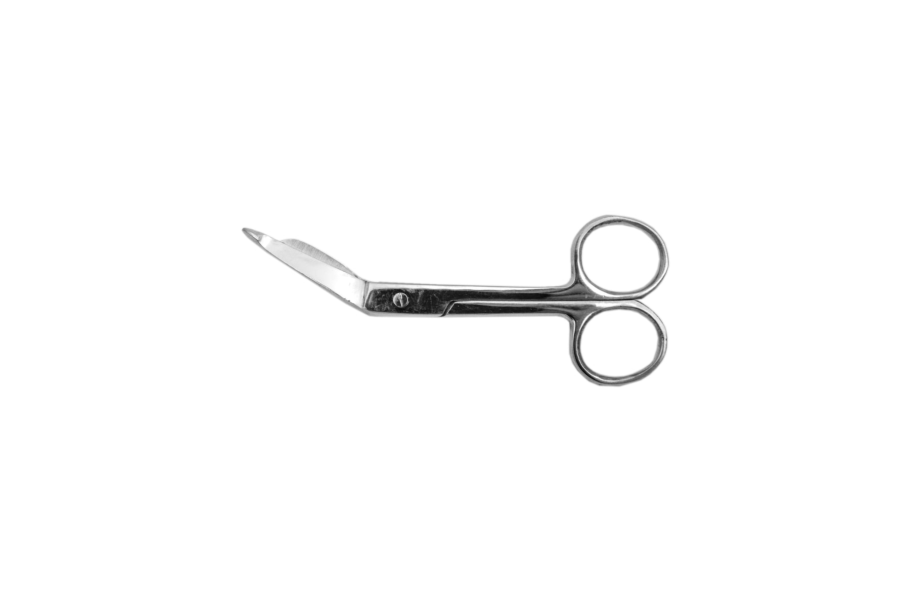 Ciseau en acier inoxydable (avec pointe arrondie en angle) (14 cm)