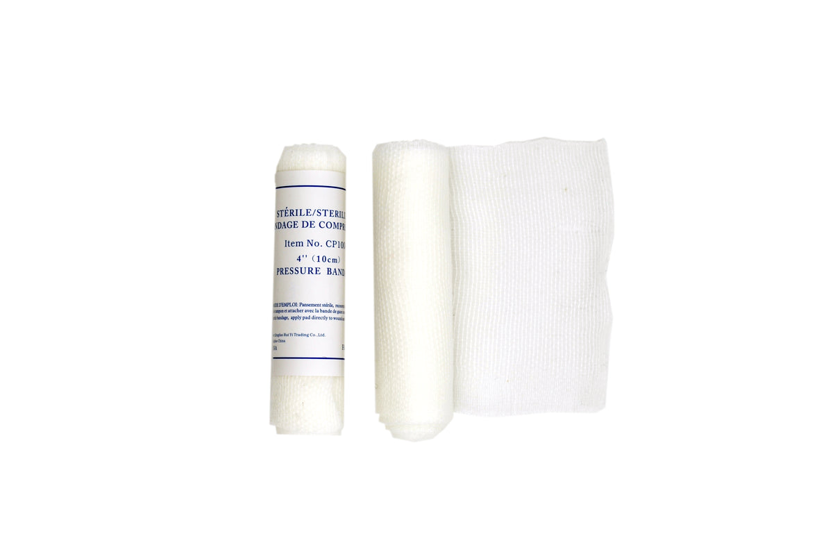 Pansement compressif stérile (10,2 cm X 10,2 cm)