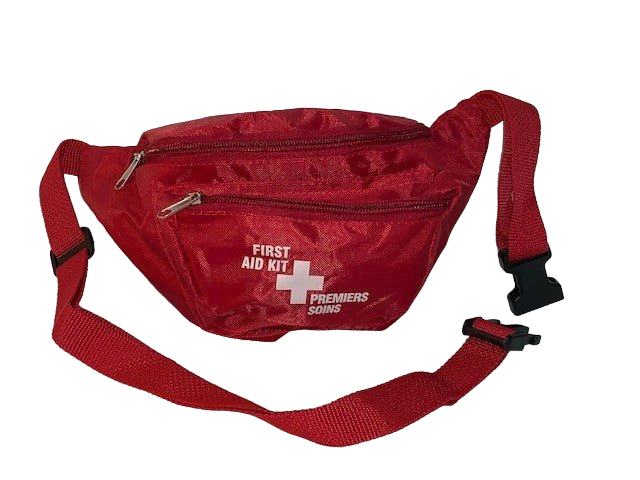 Sac Vide en Nylon Rouge (à la Taille),