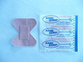 Pansements en Tissu, Bout de Doigt-Moyen (pqt/100) - Gestion Paramédical
