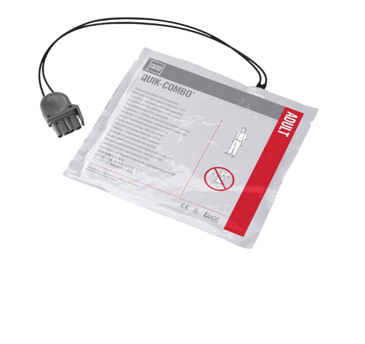 LifePak 1000, Électrode Adulte Quik-Combo REDI-PAK