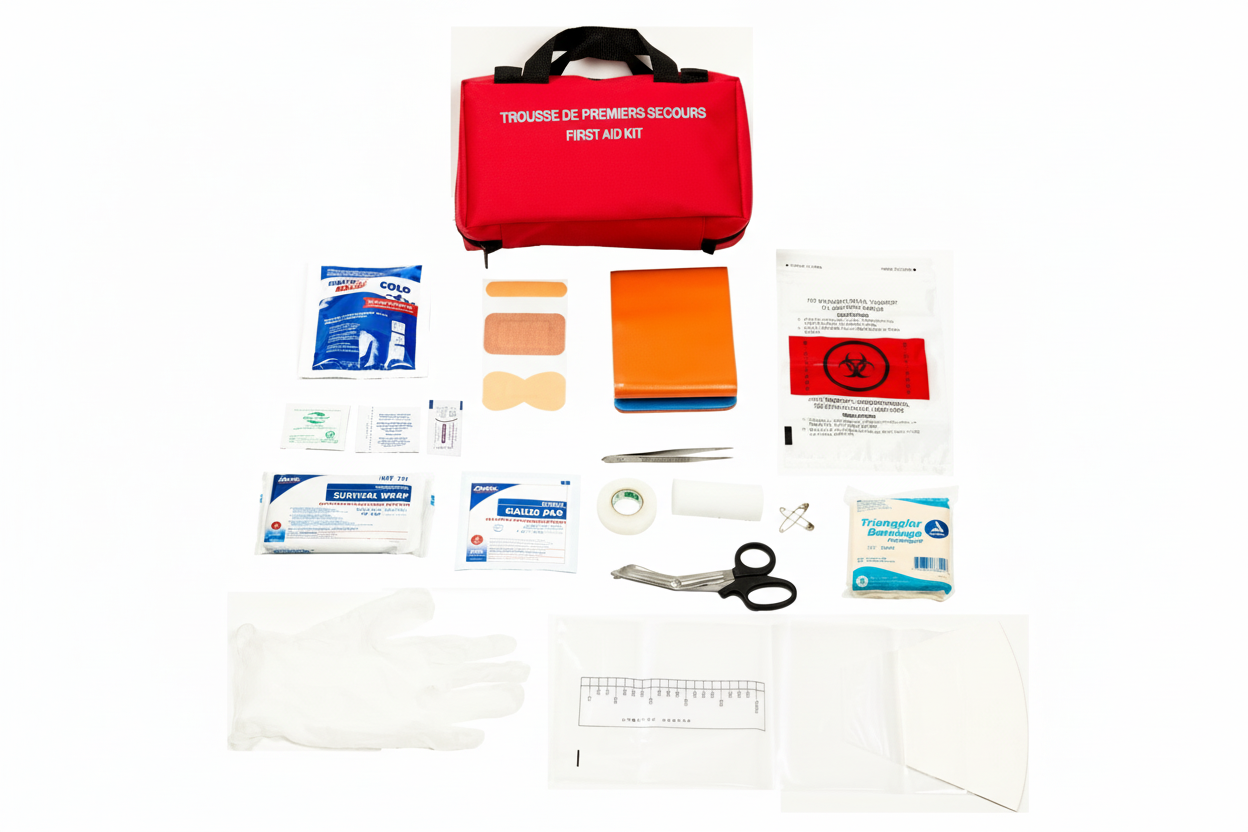 Trousse de premiers soins polyvalente