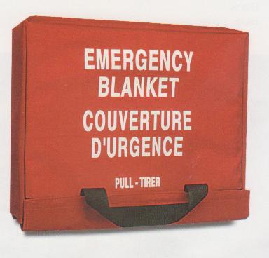 Couverture anti-feu 100% laine avec sac d'entreposage - Gestion Paramédical