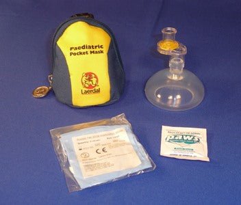 Masque de poche «Laerdal» pédiatrique - Gestion Paramédical