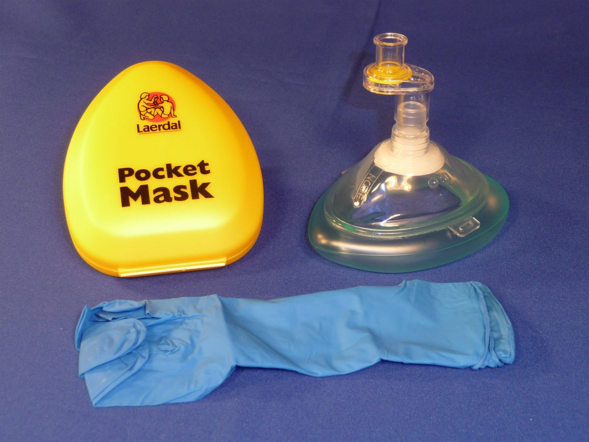 Masque de poche «Laerdal» valve / filtre (boîtier) - Gestion Paramédical